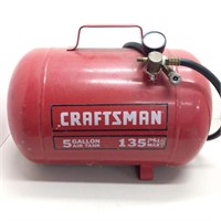 Craftsman 5 Gallon Air Tank 135psi red