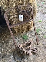 HAY HOOK AND TROLLY