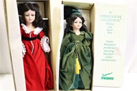 2x Connoisseur Collection Dolls