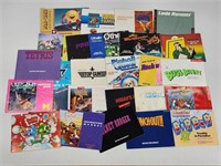 ASSORTMENT MOSTLY NINTENDO VIDEO GAME INSTRUCTION.
