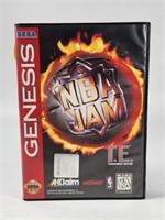 SEGA GENESIS NBA JAM VIDEO GAME W/ BOX