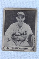 1940 PLAY BALL # 180 MICKEY COCHRANE CARD