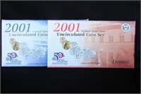 2001 U.S. MINT UNCIRCULATED COIN SET
