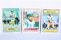 TWO TOPPS DAN FOUTS CARDS AND STICKER