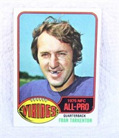 1976 TOPPS FRAN TARKENTON FOOTBALL CARD