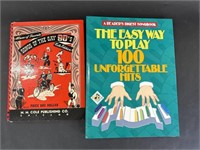 1942 and 1991 Song Books