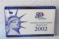 2002 U.S. PROOF COIN SET