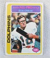 1978 TOPPS #120 BOB GRIESE ALL PRO CARD