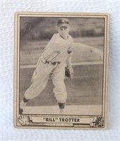 1940 PLAY BALL BILL TROTTER BASEBALL CARD