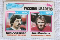 1982 TOPPS #257 1981 NFL PASSING LEADERS