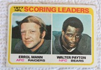 1978 TOPPS #334 NFL SCORING LEADERS CARD