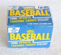1990 FLEER BASEBALL UPDATE CARDS