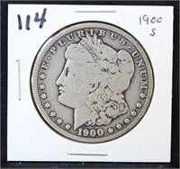 1900 S MORGAN DOLLAR COIN