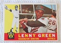 1960 TOPPS #99 LENNY GREEN BASEBALL CARD