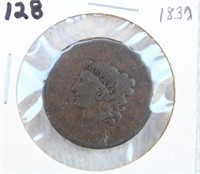 1837 LARGE U.S. PENNY COIN