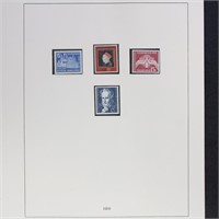 Saar Stamps 1950-1958 Mint LH/NH on Lindner hingel