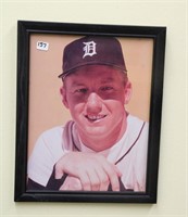 AL KALINE 8" X 10" FRAMED PHOTO