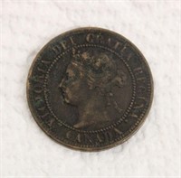 1894 CANADIAN LARGE PENNY COIN