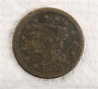 1853 LARGE U.S. PENNY COIN