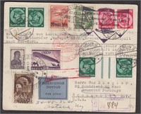 Worldwide Stamps mixed Russian and German Franking