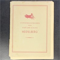 Germany Photo album, vintage Heidelberg