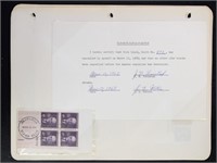 US Stamps 1968 Arapahoe Stamp Club Cover collectio