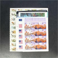 US Stamps FACE VALUE $200+ in panes & sheets, most