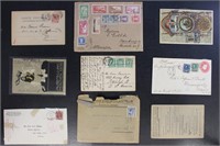 Worldwide Stamps small group of 50+ covers, postca