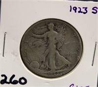 1923 S WALKING LIBERTY HALF DOLLAR COIN
