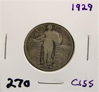 1929 STANDING LIBERTY QUARTER COIN