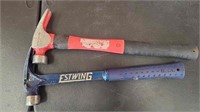 ESTWING HAMMER AND PITTSBURGH HAMMER