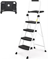 4 Step Ladder with Handrails