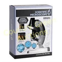 Kids Microscope 100x-2000x with Slides & LED-A3