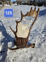 Moose Antler Carving