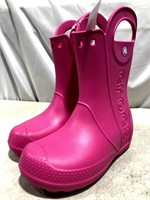 Crocs Kids Rain Boots Size 13