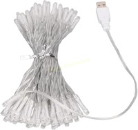 LED Christmas Lights, Plug in String 32.8ft -A3