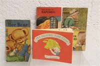 (4) SMALL CHILDREN'S BOOKS