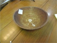 13" WOODEN BOWL