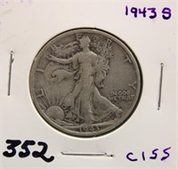 1943 S WALKING LIBERTY HALF DOLLAR COIN
