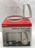 Krups Glass Carafe White For Use With Cafe Prime 5
