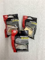 3 packs of 4 - 1/2 inch Adjustable Kwik Klips