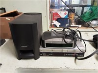Bose Music Equipment & Pioneer VHS Recorder