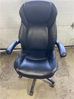 Lazyboy Dark Leather Office Chair (pre-owned