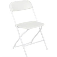 Pack of 10 Flash Furniture Plastic Folding Chairs