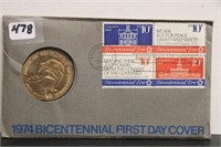 1974 BICENTENNIAL FIRST DAY COVER