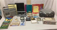 Radios, Office Supplies, Calculators