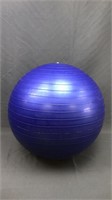 Blue Exercise Balance Ball