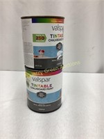 Cans of Interior Tintable Chalkboard Paint