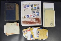 US Stamps Remainders Lot, includes mint aerograms