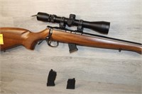 CZ 455 22LR  Threaded barrel Rifle w/ scope